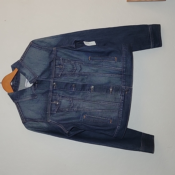 OLD NAVY Women's Large Trucker Jean Jacket - Picture 1 of 12